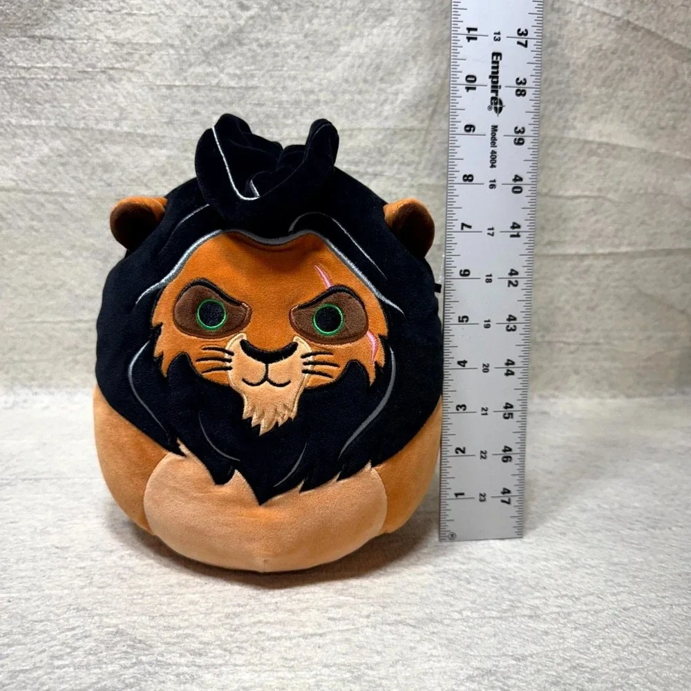 Disney Lion King Squishmallows Original Disney 8 Inch‎ Scar Plush Toy NEW